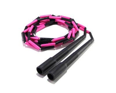 13ft Long Heavy Beaded Rope – Pink, Black